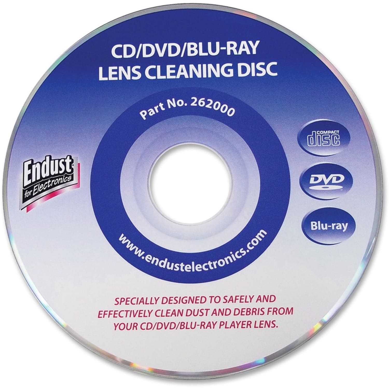 Endust CD/DVD/Blu-Ray Disc Player Lens Cleaner - Image 4