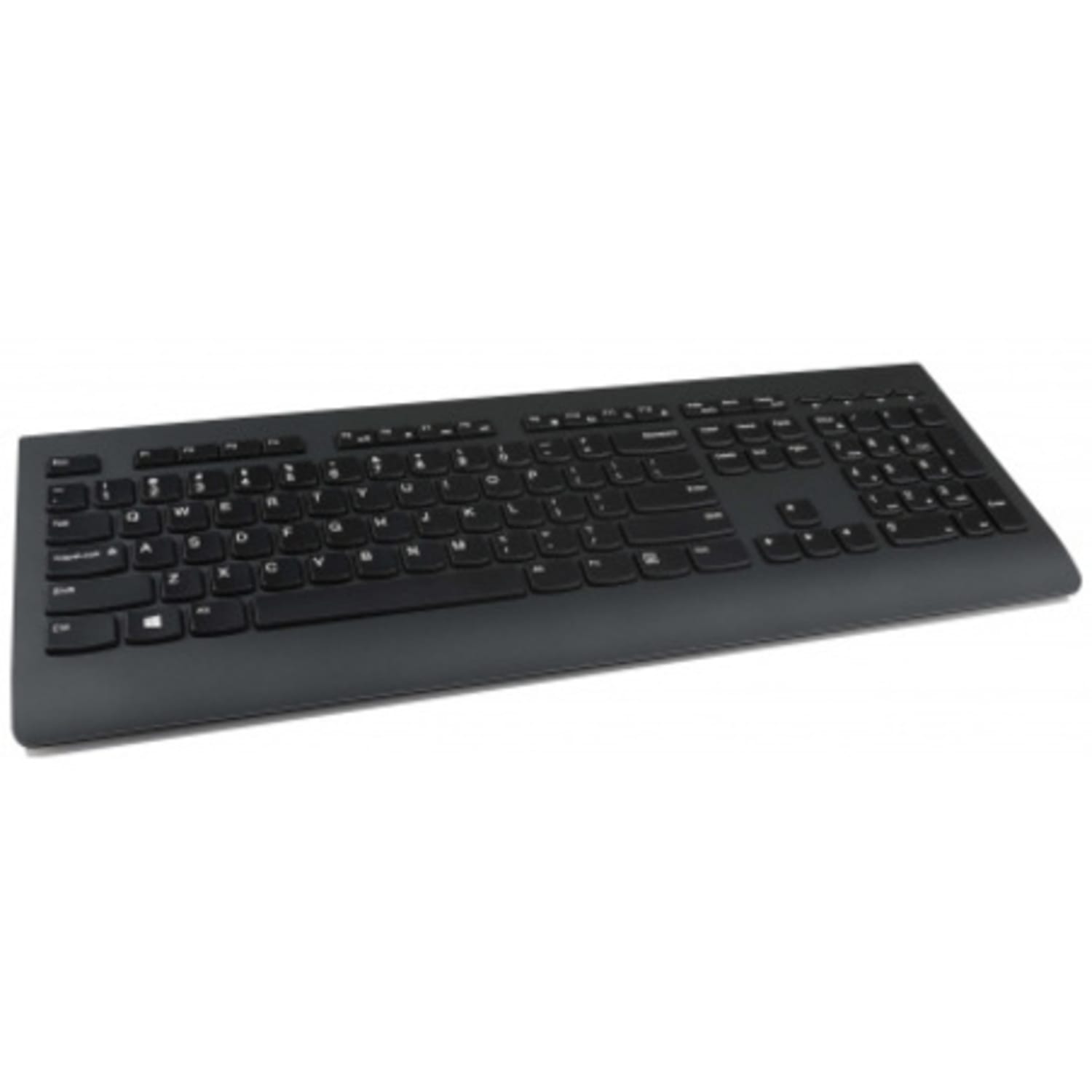 Lenovo Keyboard - Wireless Connectivity - RF - USB Interface - Spanish (Latin America) - Notebook, Tablet, Desktop Computer - Mechanical Keyswitch - Black - Image 6