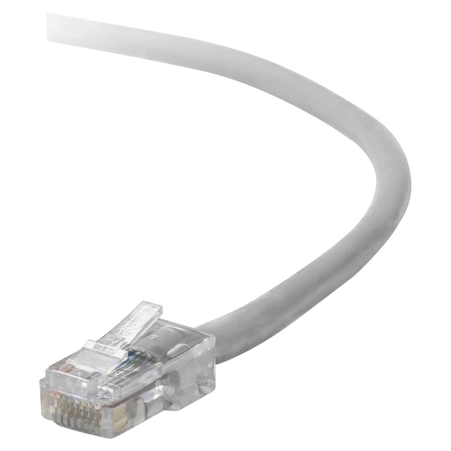 Belkin Cat5e Network Cable - RJ-45 Male Network - RJ-45 Male Network - 100ft - Gray - Image 3