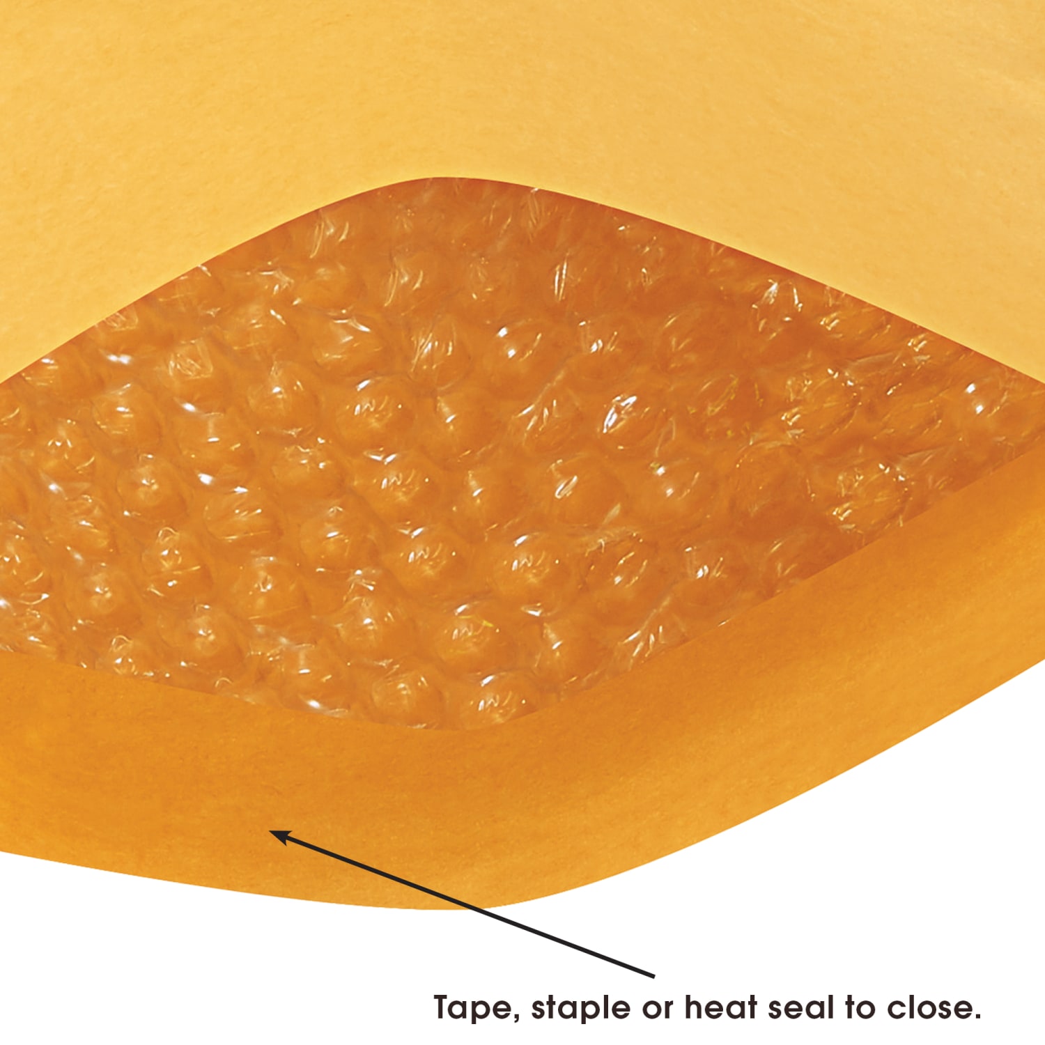 Partners Brand Kraft Heat-Seal Bubble Mailers, #2, 8 1/2in x 12in, Pack Of 25 - Image 5