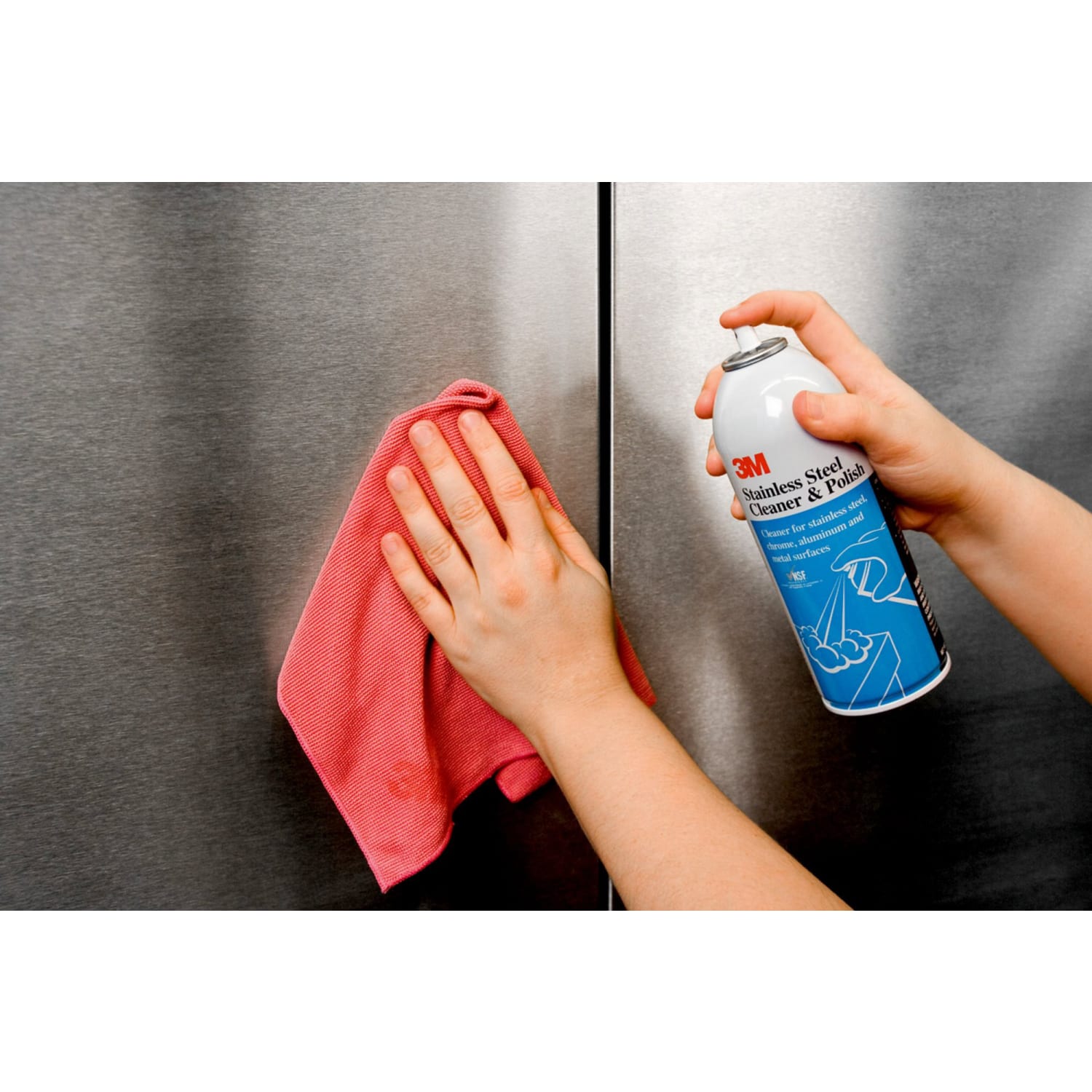 3M 14002 Stainless Steel Cleaner And Polish, 21 Oz Bottle - Image 4