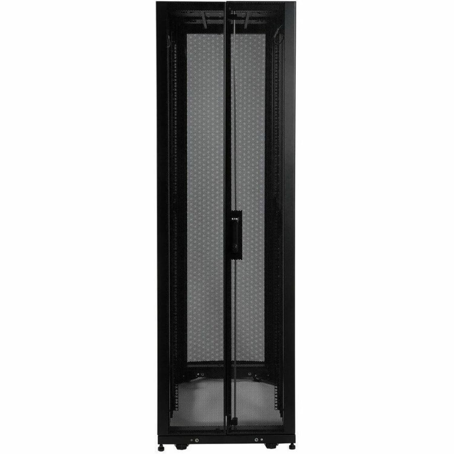 Eaton Tripp Lite Series 42U Rack Enclosure 32in Depth w Doors & Sides 3000lb Capacity - Rack cabinet - black - 42U - 19in - Image 3
