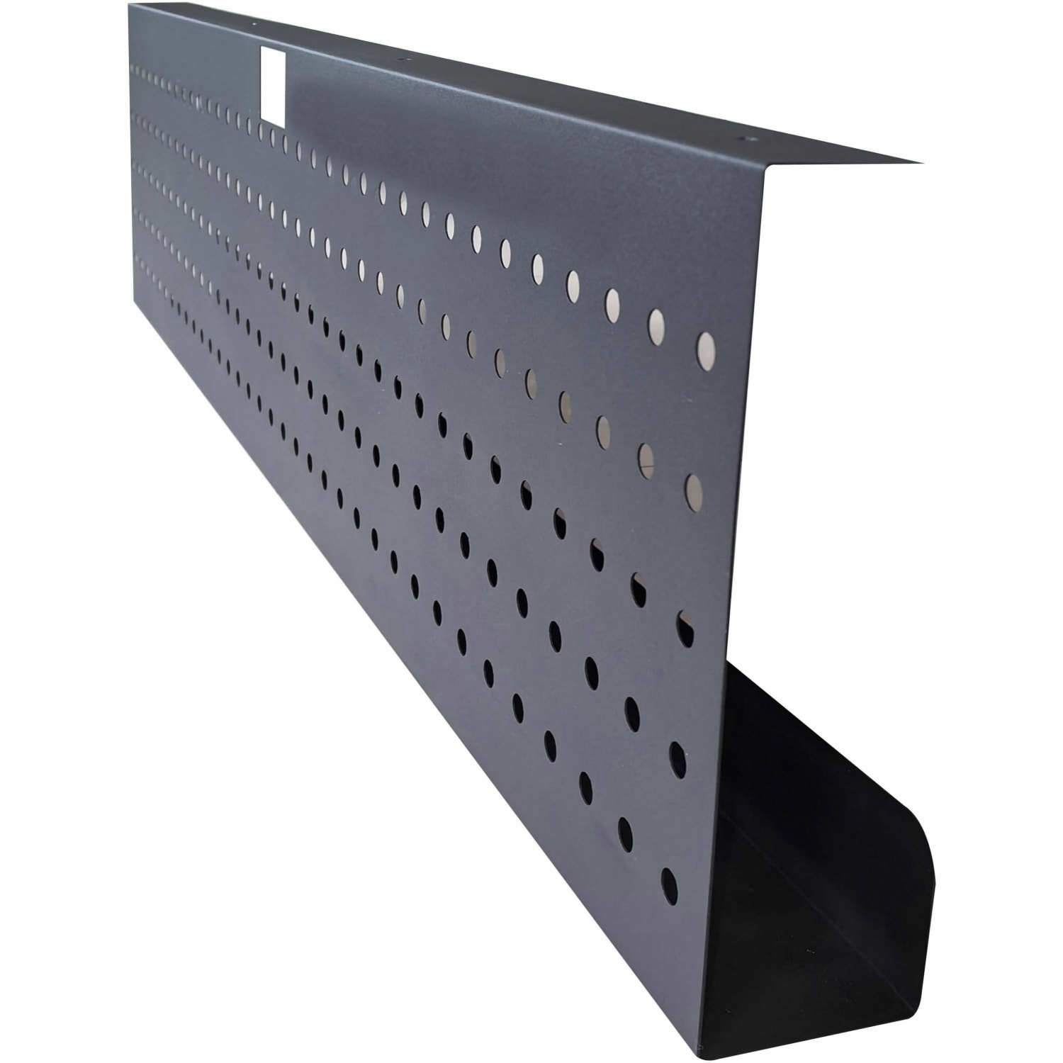 Lorell Invent Training Table Components - 42in Width x 3in Depth x 10in Height x 39.37 mil Thickness - Durable - Steel - Black - 1 Each - Image 5