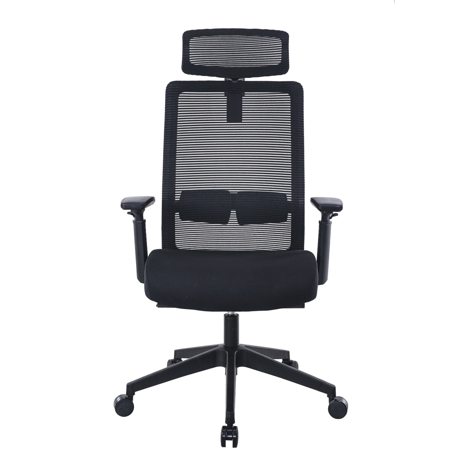 Boss Office Products Mesh High-Back Task Chair With Headrest, Black - Image 5