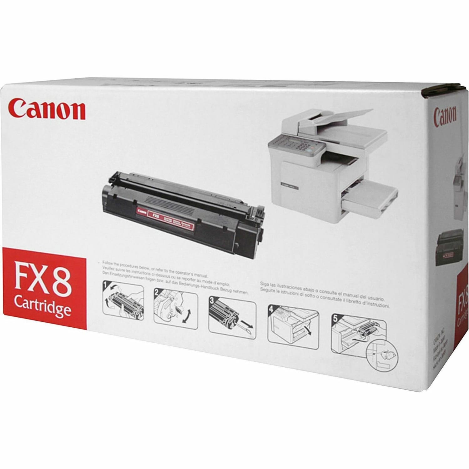 Canon FX-8 Black Toner Cartridge, 8955A001 - Image 3