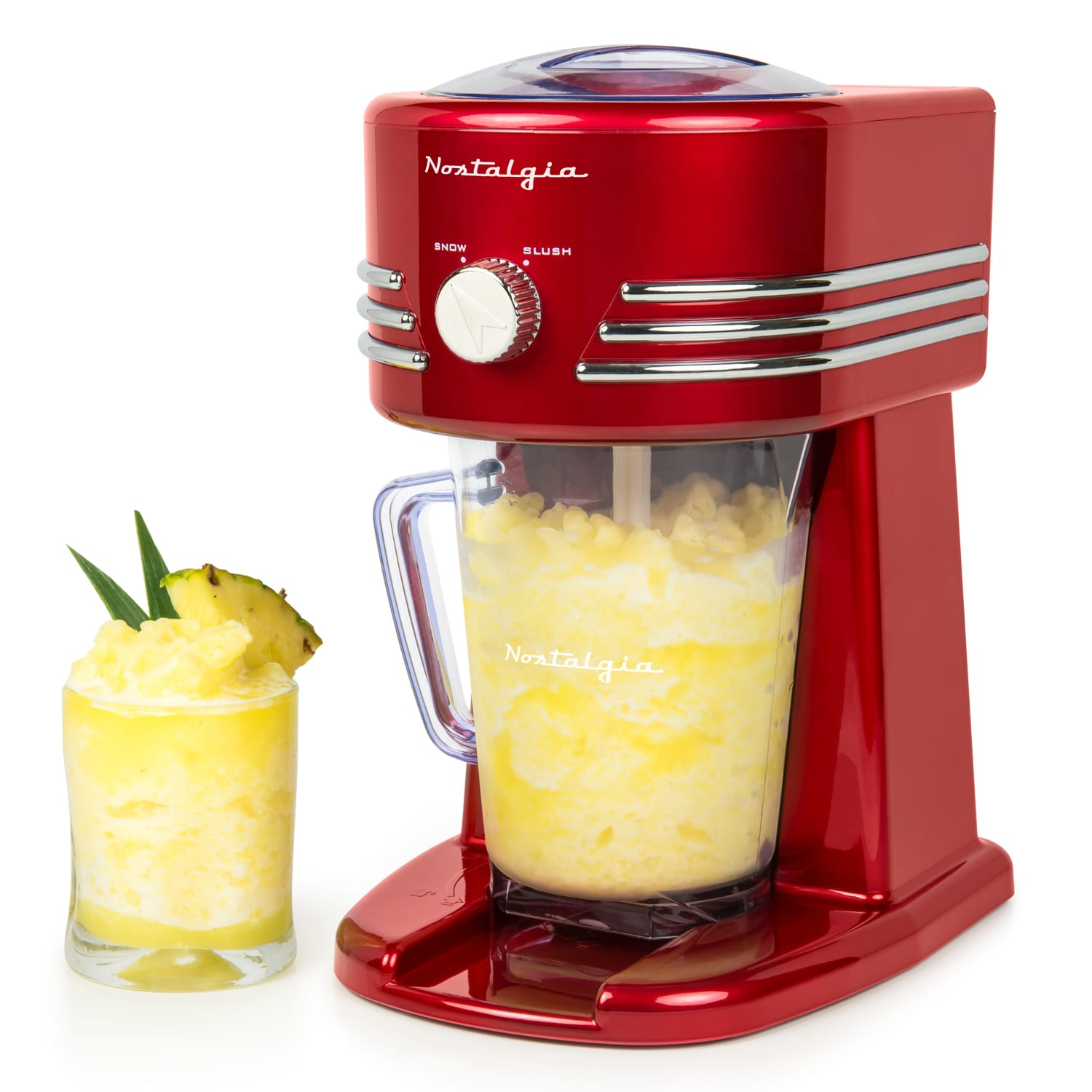 Nostalgia Electrics Retro 40 Oz Frozen Beverage Station, Red - Image 4