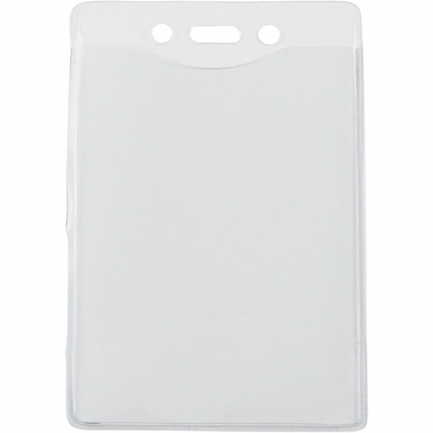 Advantus Vertical Security Badge Holder - Vinyl - 50 / Box - Image 4