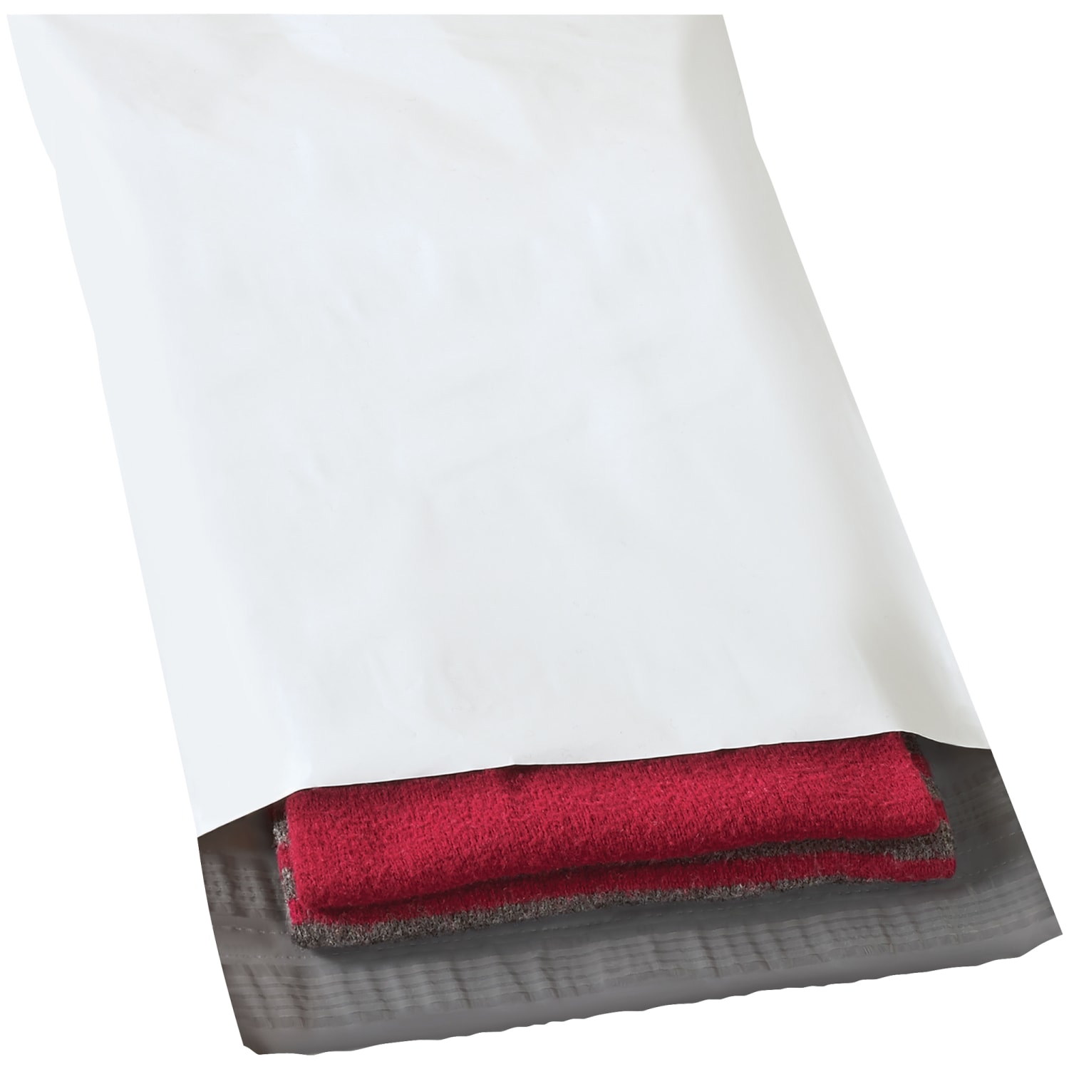 Partners Brand Returnable Poly Mailers, 14in x 17in, White, Case Of 100 - Image 6