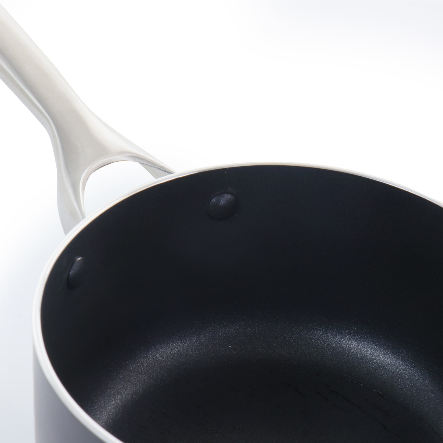 Oster Palladium Aluminum Sauce Pan With Lid, 2.5 Qt, Black - Image 5