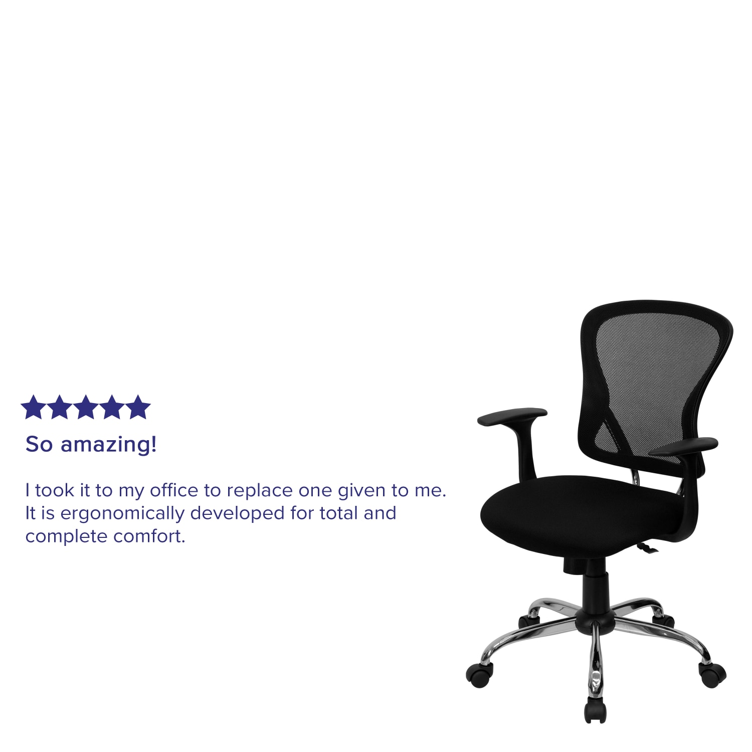 Flash Furniture Mesh MidBack Task Chair BlackChrome PopularChairscom Flash Furniture Mesh Mid Back Task Chair BlackChrome PopularChairscom