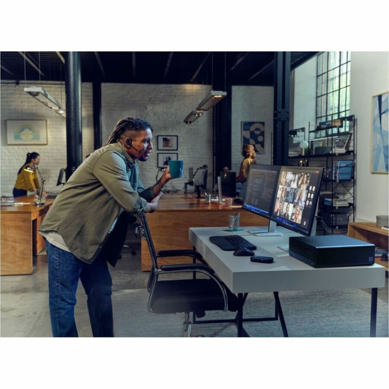 HP EliteDesk BH9E4UTABA 8 G1i Desktop Computer, Intel Core Ultra 5 235, vPro Technology, 16 GB, 512 GB SSD - Image 6