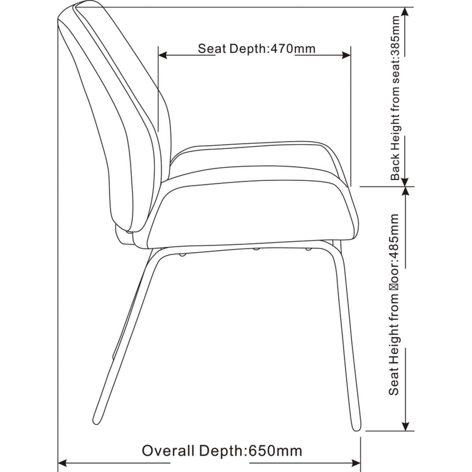 Lorell UShaped Seat Guest Chair Bonded Leather Seat Material Bonded Leather Back Material Black 1 Each PopularChairscom Lorell U Shaped Seat Guest Chair Bonded Leather Seat Material Bonded Leather Back Material Black 1 Each PopularChairscom