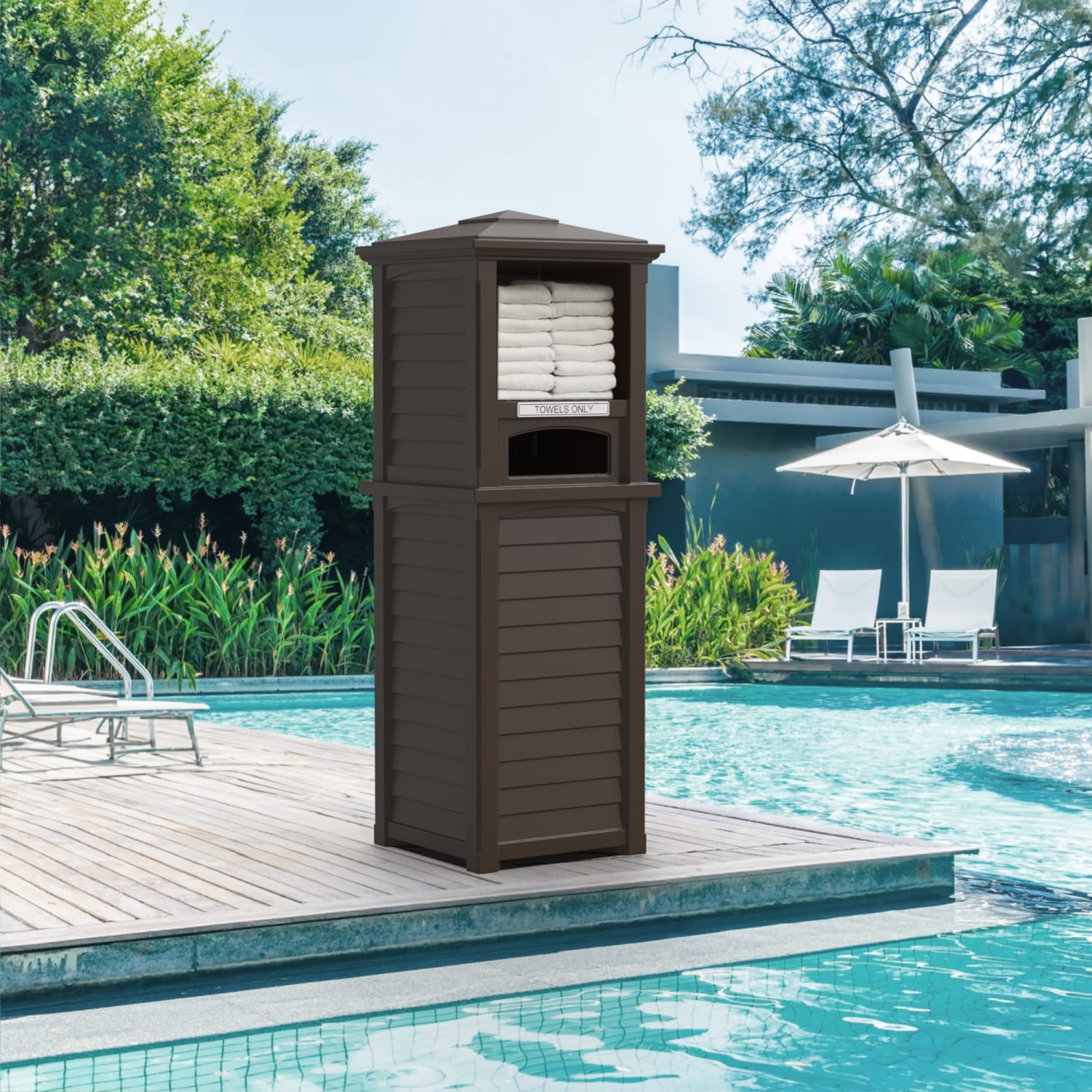 Mayne Lakeland Towel Valet, Espresso - Image 3