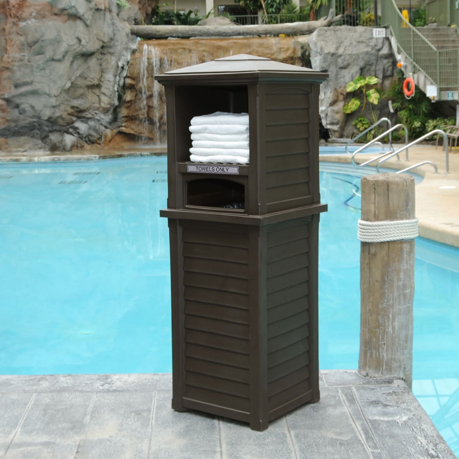 Mayne Lakeland Towel Valet, Espresso - Image 4