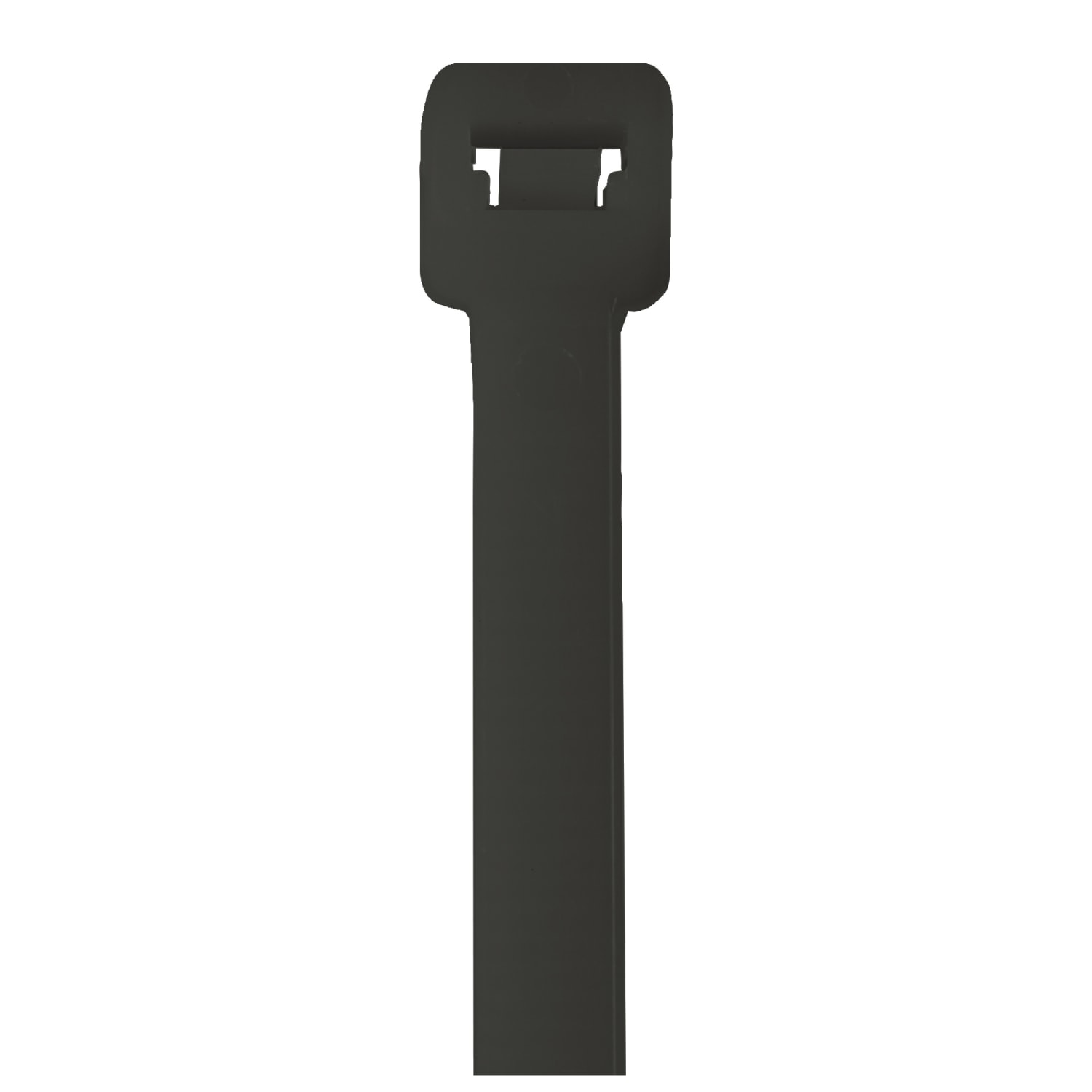Partners Brand UV Cable Ties, 120 Lb, 11in, Black, Case Of 100