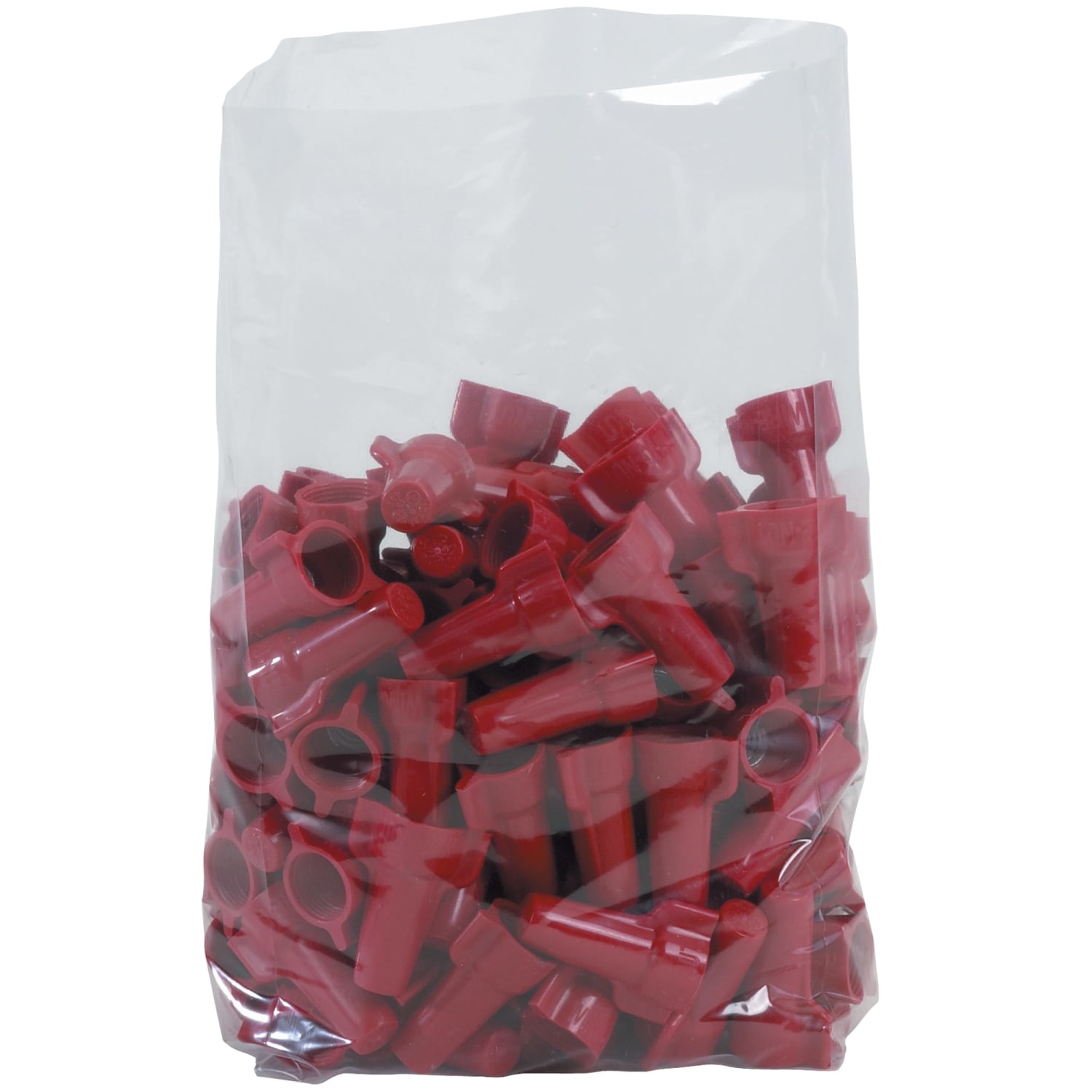 Partners Brand 1 Mil Gusseted Poly Bags, 4in x 2in x 12in, Clear, Case Of 1000