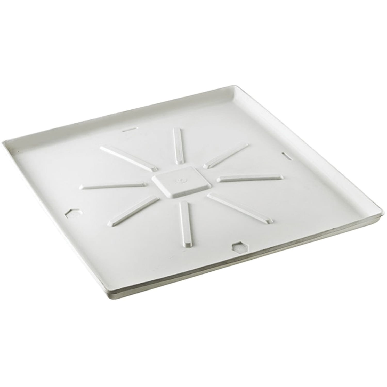 Lambro Oversized Washing Machine Tray, White, 1781 - Image 3