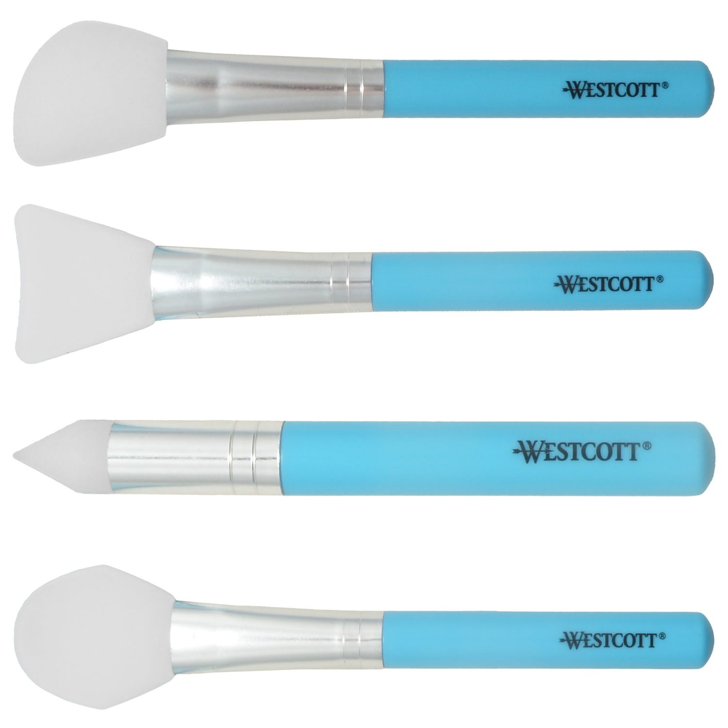Westcott Silicone Tools Set, 4 Per Pack, Set Of 3 Packs - Image 3