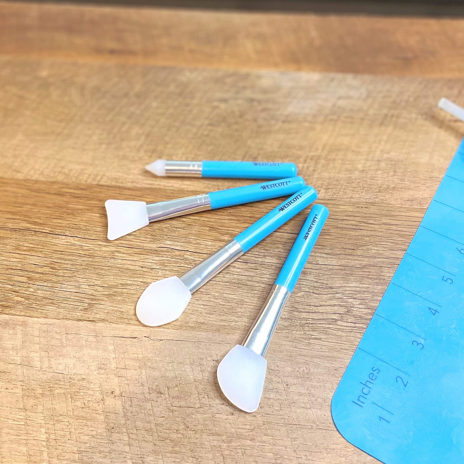 Westcott Silicone Tools Set, 4 Per Pack, Set Of 3 Packs - Image 4