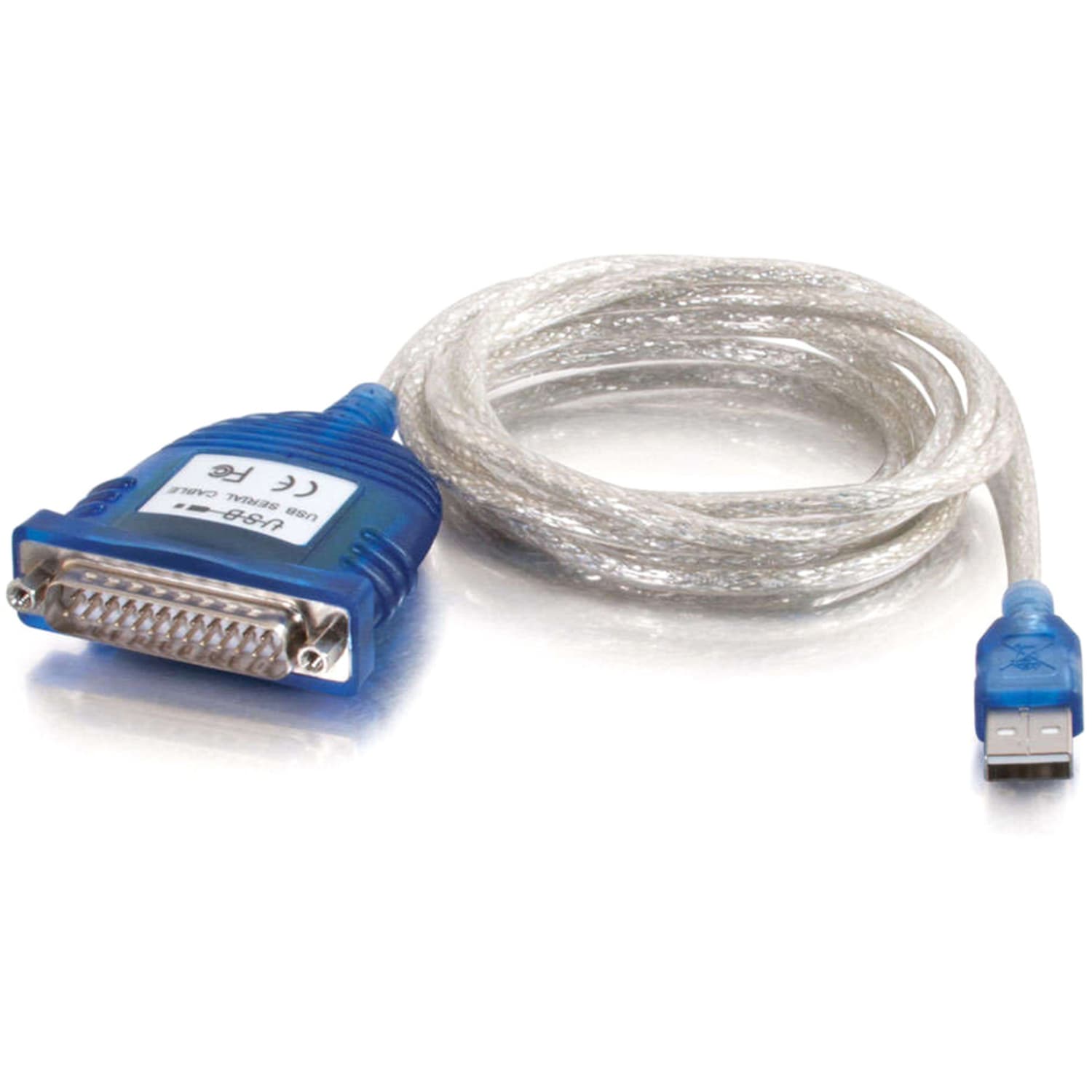 C2G 6ft USB to DB25 Serial RS232 Adapter Cable - Serial/USB  - 22429 - Image 4