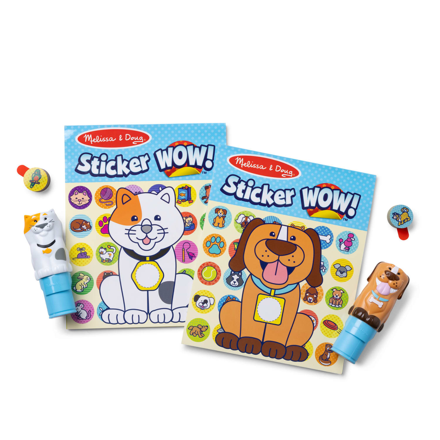 Melissa & Doug Sticker WOW! Activity Pad & Sticker Stamper Value Pack, Pets - Image 3