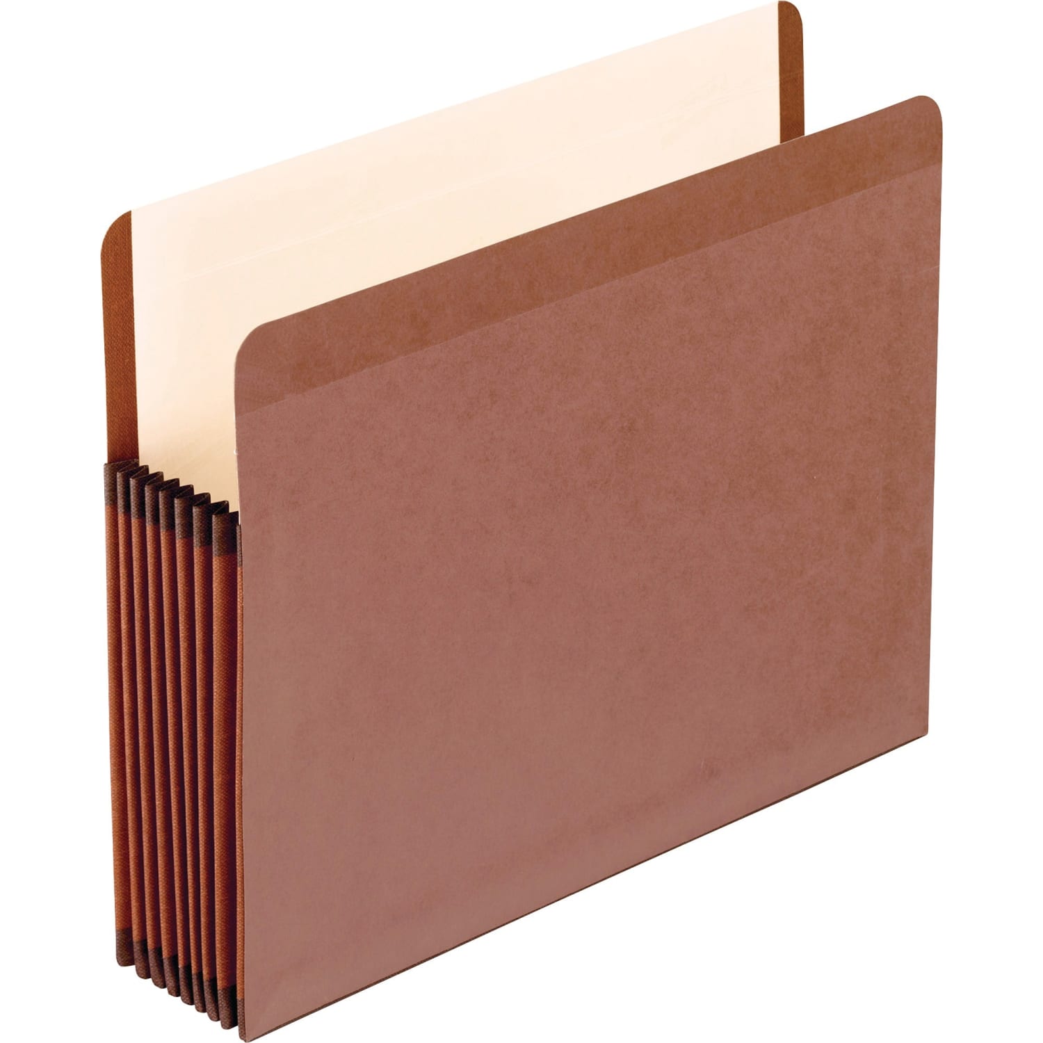 Pendaflex Premium Reinforced File Pocket, 7in Expansion, 8 1/2in x 11in, Dark Brown - Image 3