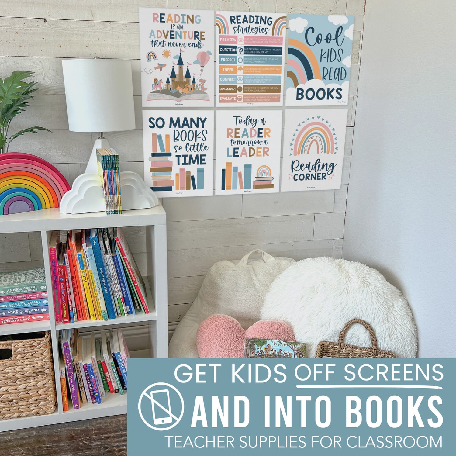 Hadley Designs Posters, Boho Reading, Set Of 6 - Image 4