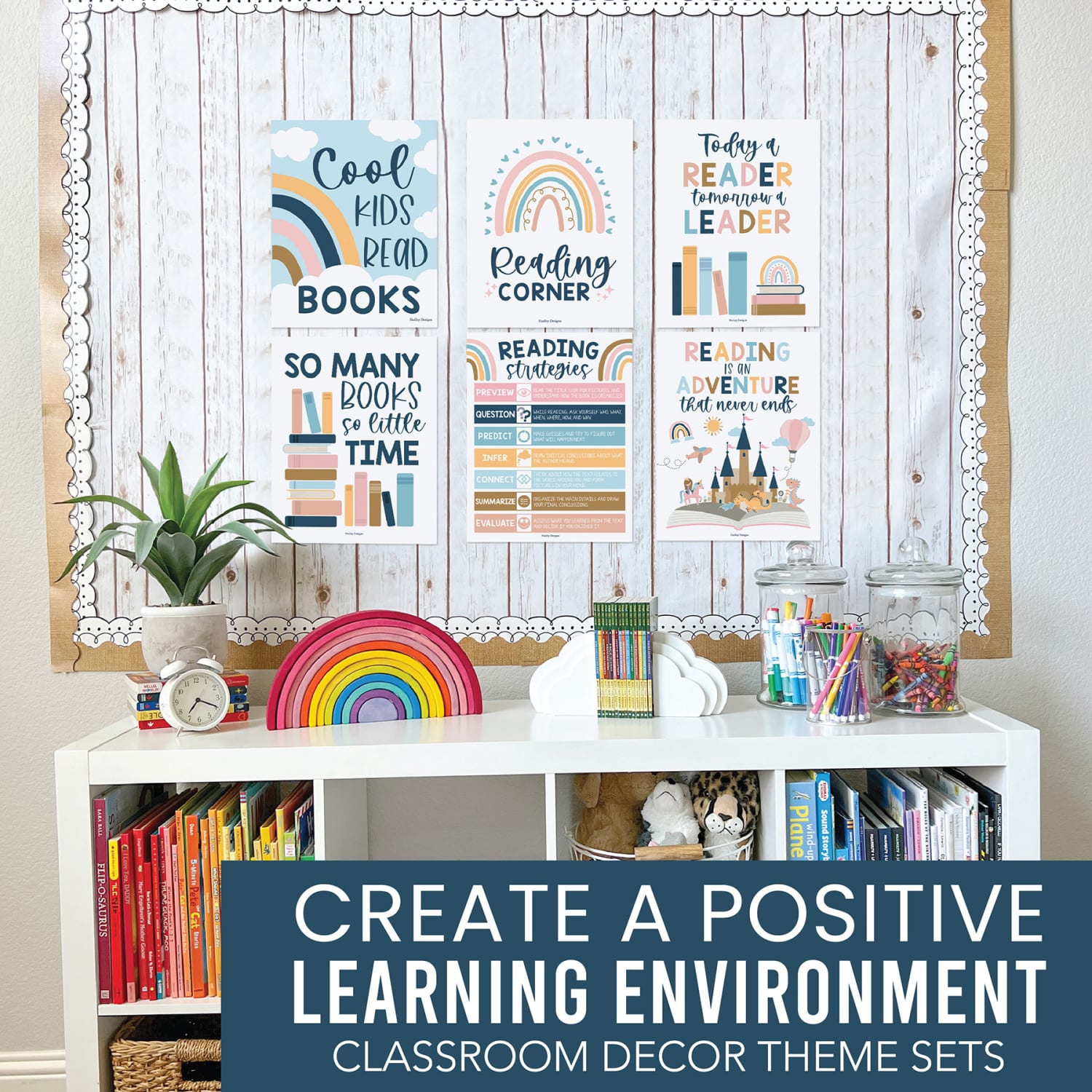 Hadley Designs Posters, Boho Reading, Set Of 6 - Image 5