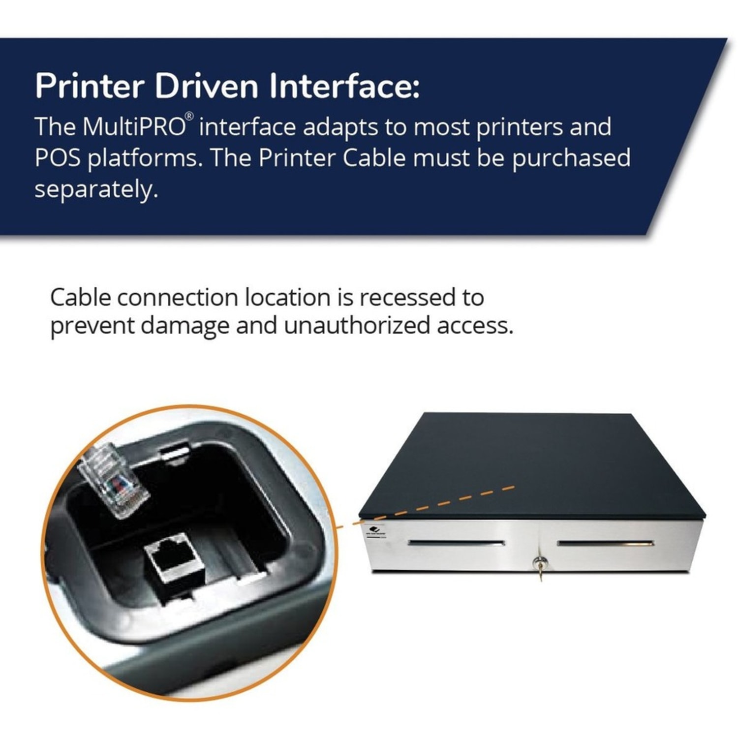 APG Cash Drawer 4000 Series 1816 Cash Drawer - Image 4