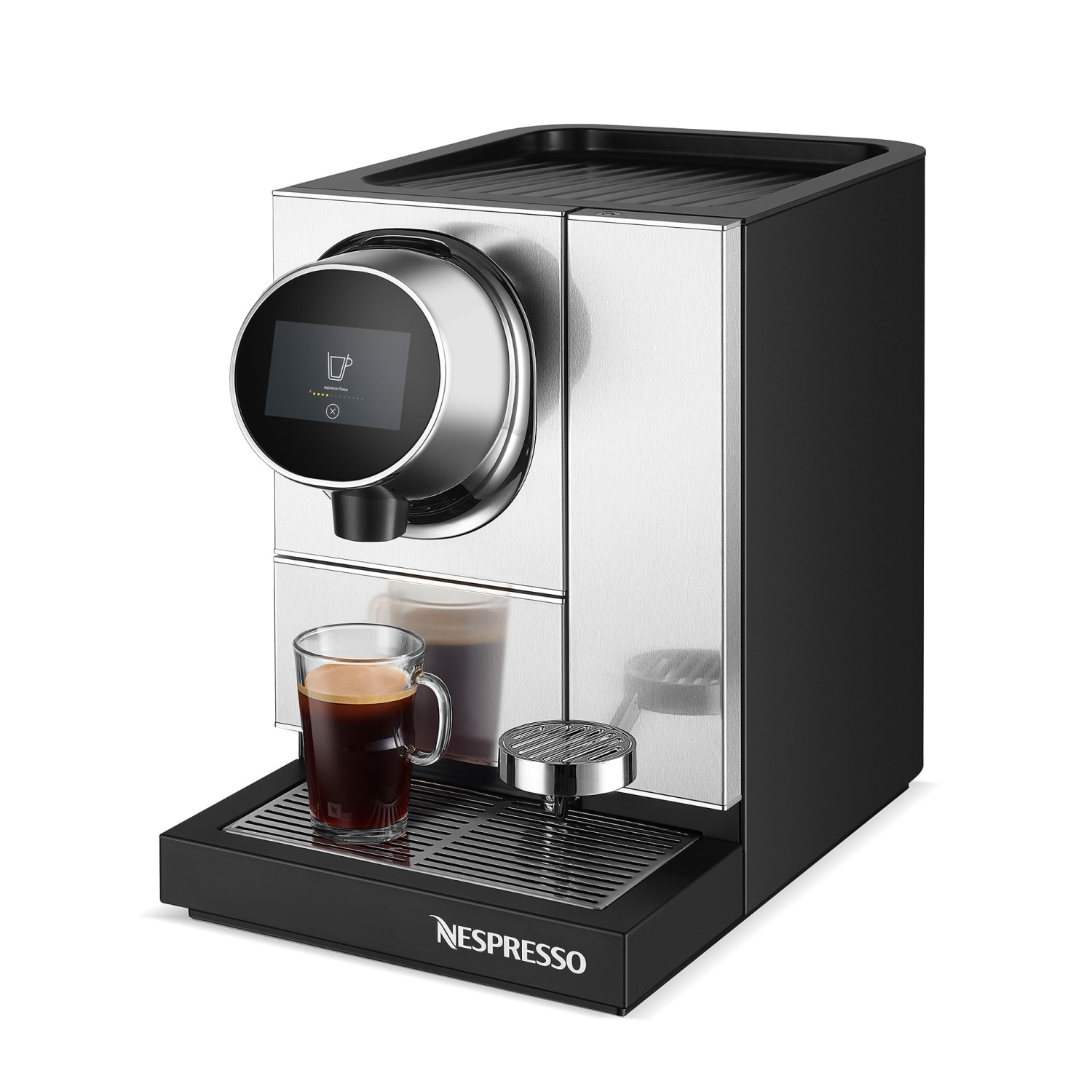 Nespresso Professional Momento Single Serve Espresso Machine, Silver - Image 4