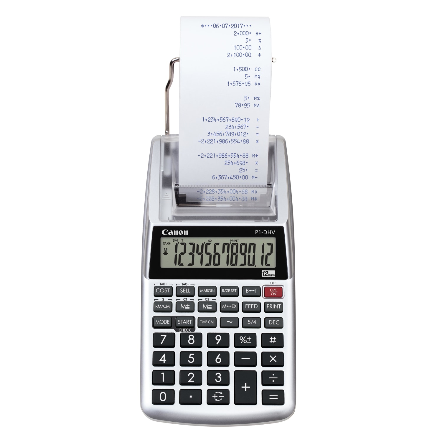 Canon P1-DHV-3 Printing Calculator - Image 3