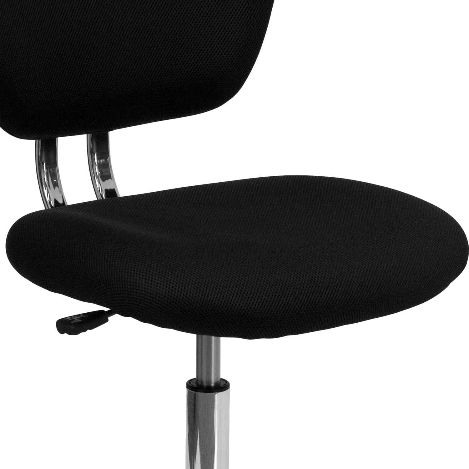 Flash Furniture Mesh Mid Back Swivel Task Chair BlackSilver PopularChairscom