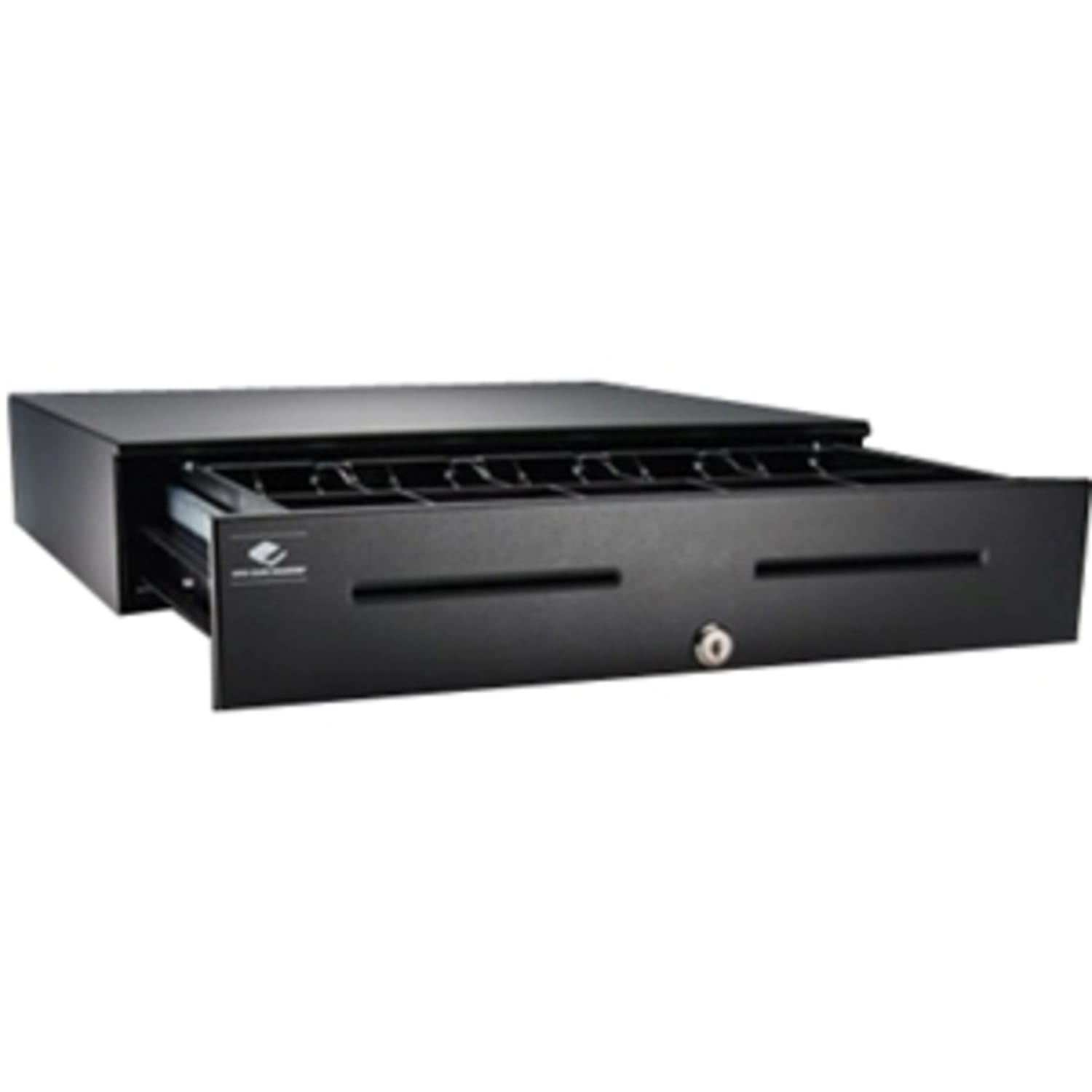 APG Series 4000 Cash Drawer - 5 Bill x 6 Coin - Dual Media Slot - Black - Powered USB - 4.4in H x 18in W x 16.7in D - Image 3