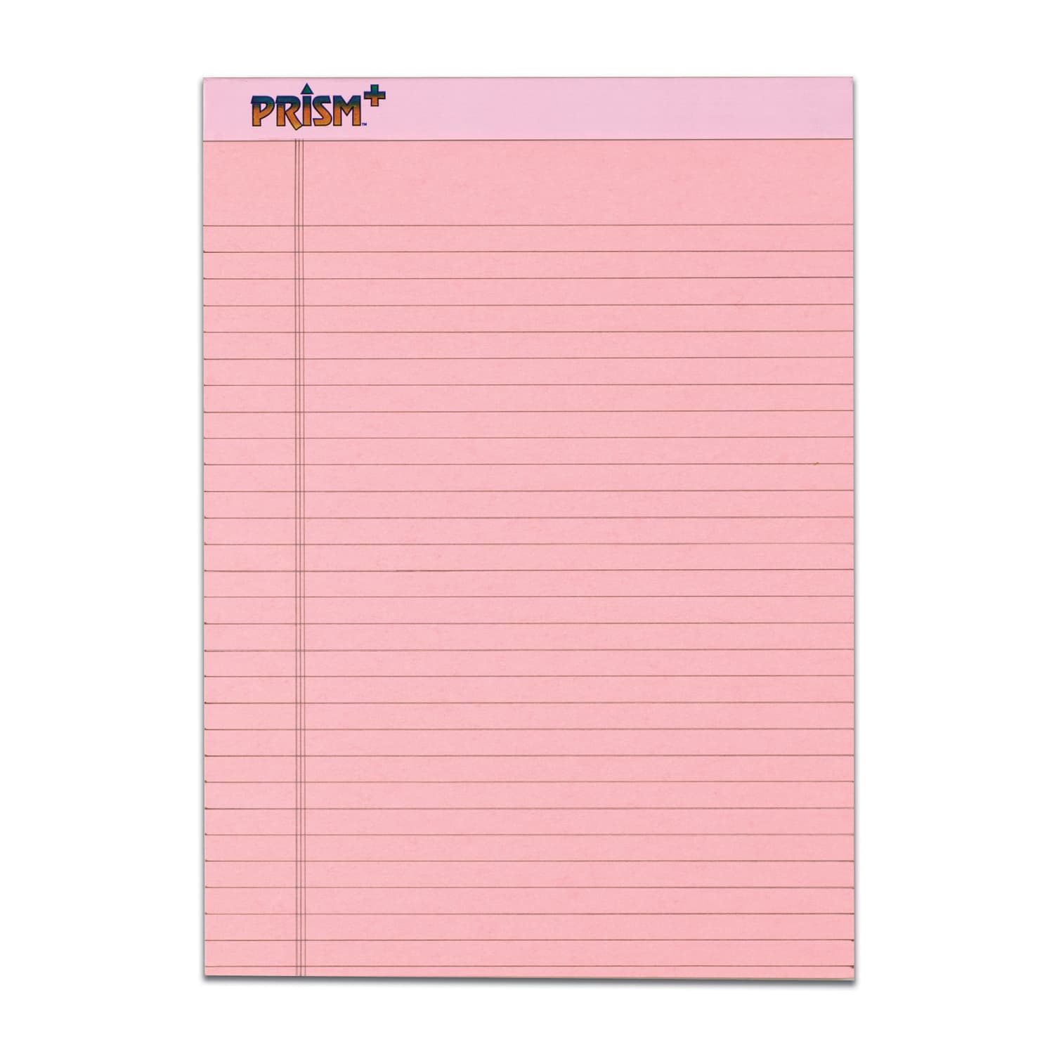TOPS Prism+ Color Writing Pads, 8 1/2in x 11 3/4in, 100% Recycled, Legal Ruled, 25 Sheets, Rose, Pack Of 12 Pads - Image 3