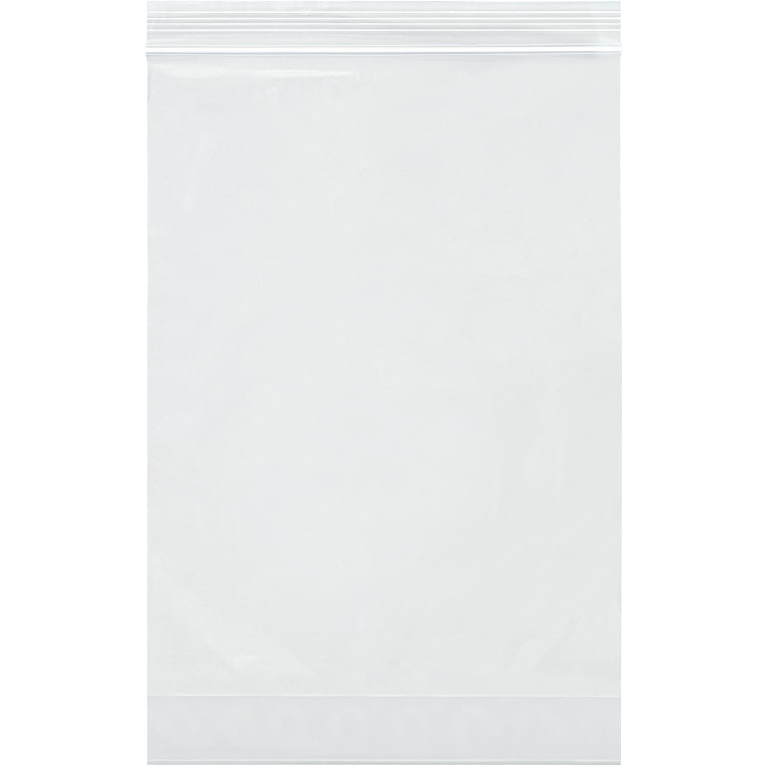 Partners Brand 2 Mil Gusseted Reclosable Poly Bags, 4in x 2in x 6in, Clear, Case Of 1000
