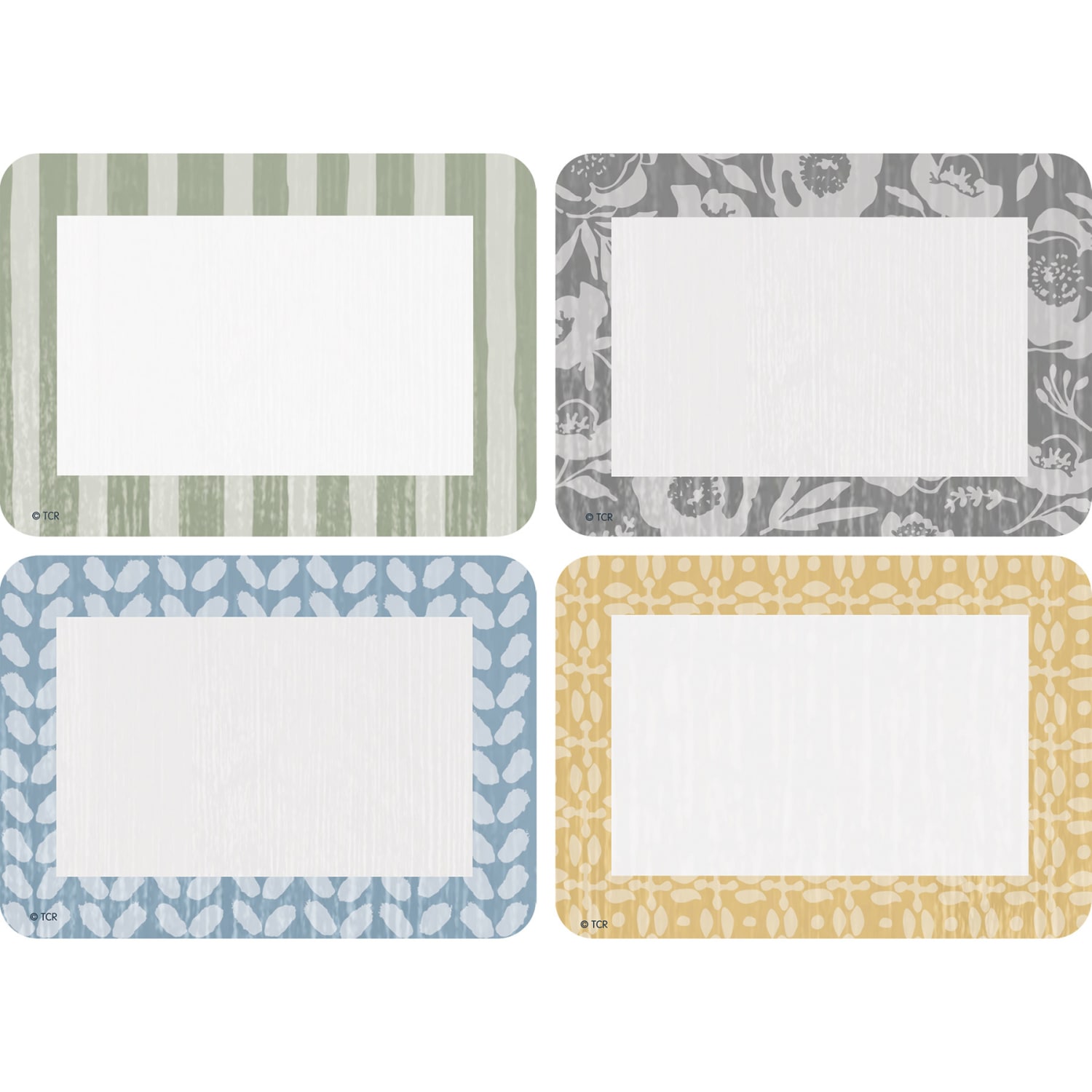 Teacher Created Resources Name Tags/Labels, Cottage, 36 Name Tags Per Pack, Set Of 6 Packs - Image 3
