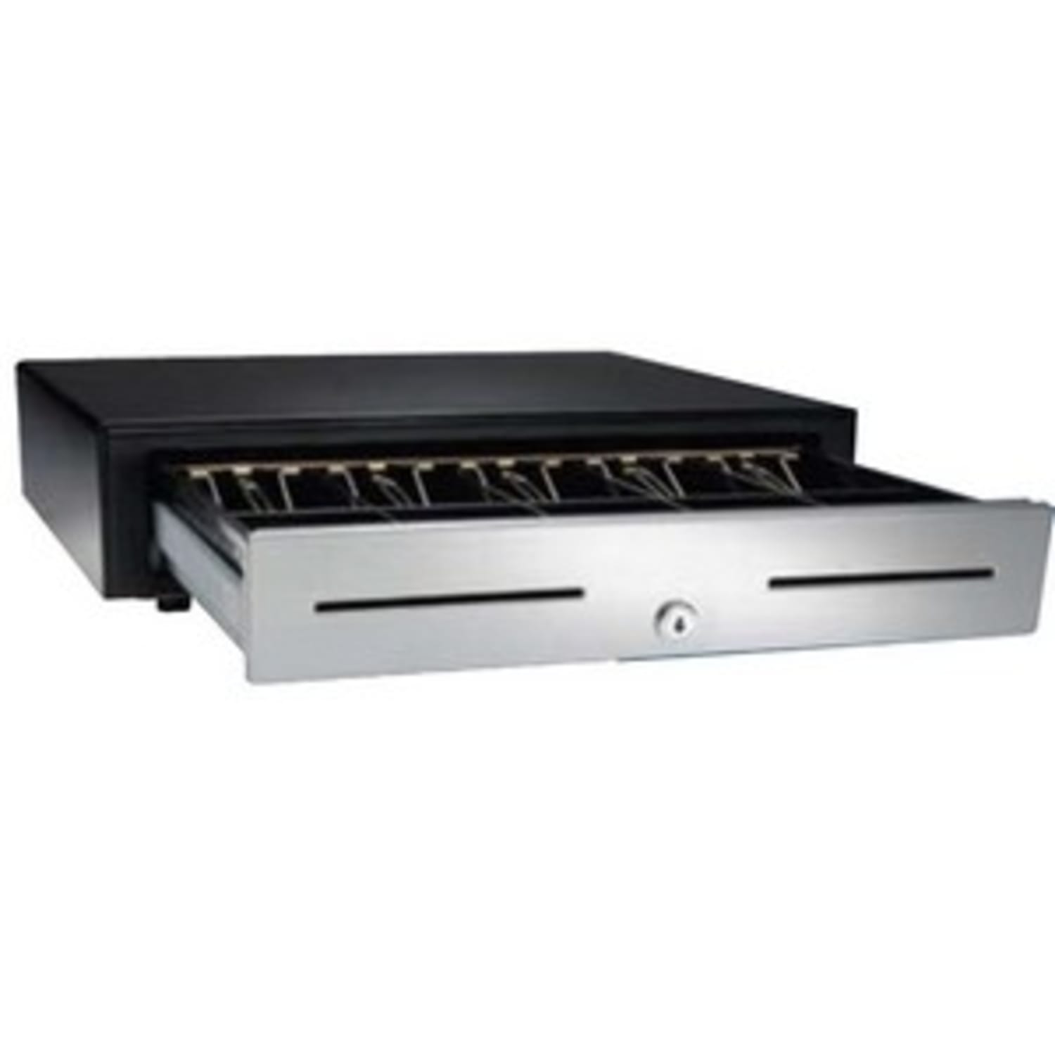 apg Vasario 1616 Cash Drawer - 5 Bill - 5 Coin - 2 Media Slot - Serial - Black - Image 4