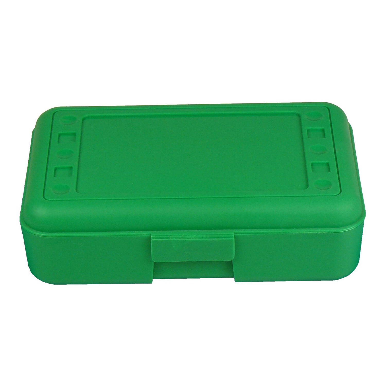 Romanoff Pencil Boxes, 2-1/2inH x 8-1/2inW x 5-1/2inD, Green, Pack Of 12 Boxes - Image 3