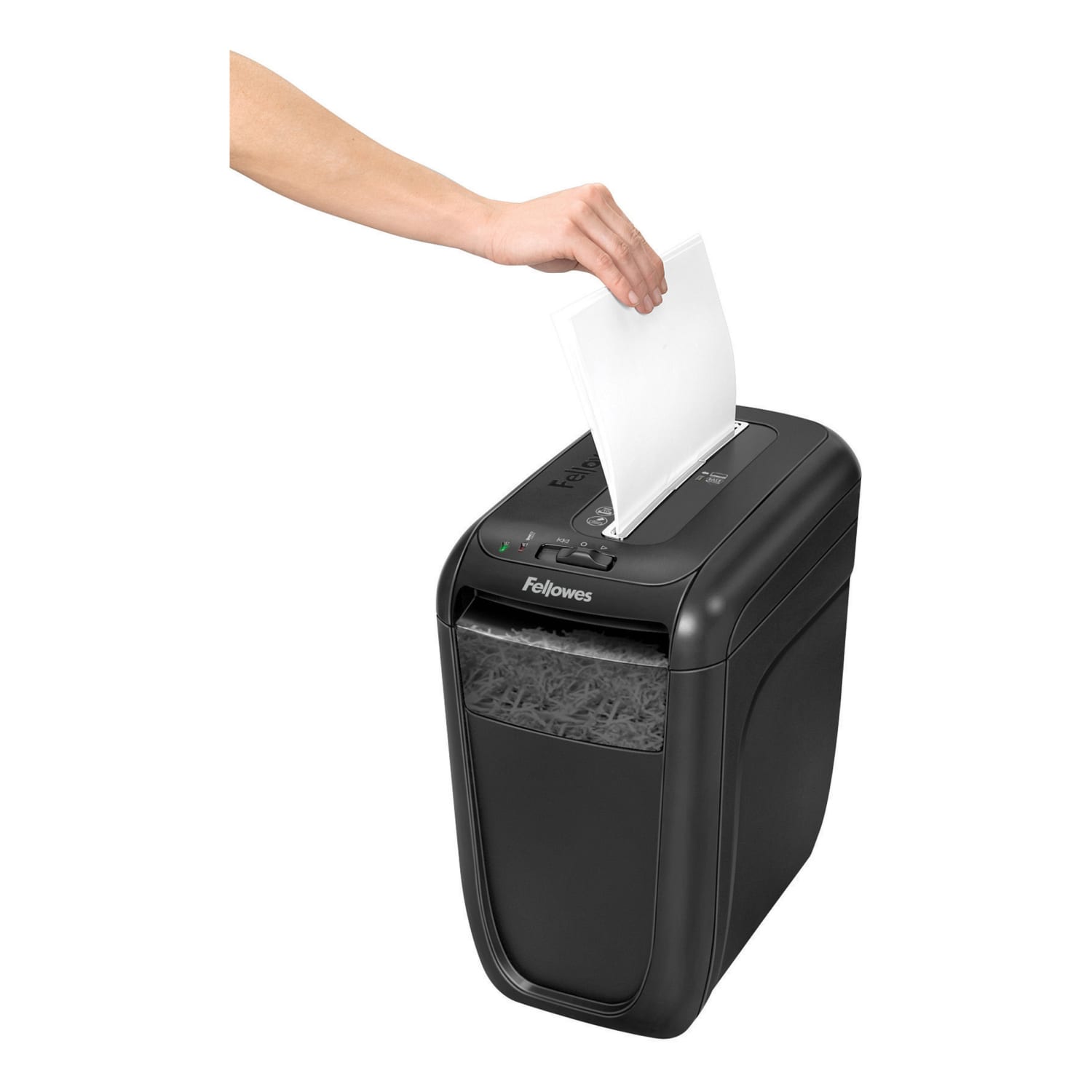 Fellowes 60Cs 10-Sheet Cross-Cut Shredder - Image 5