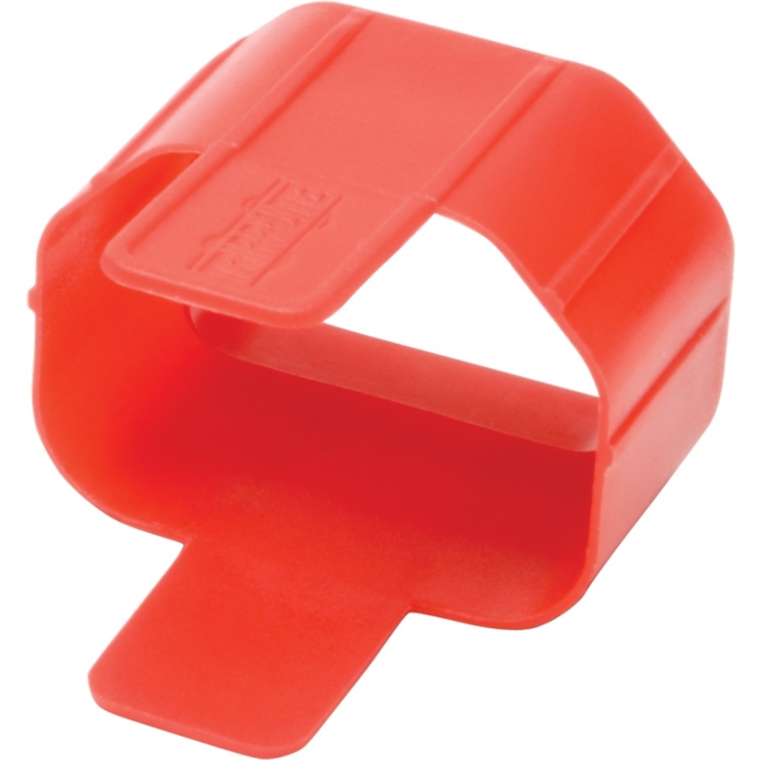 Tripp Lite PDU Plug Lock Connector C14 Power Cord to C13 Outlet Red 100pk - Cable removal lock - red - Image 3