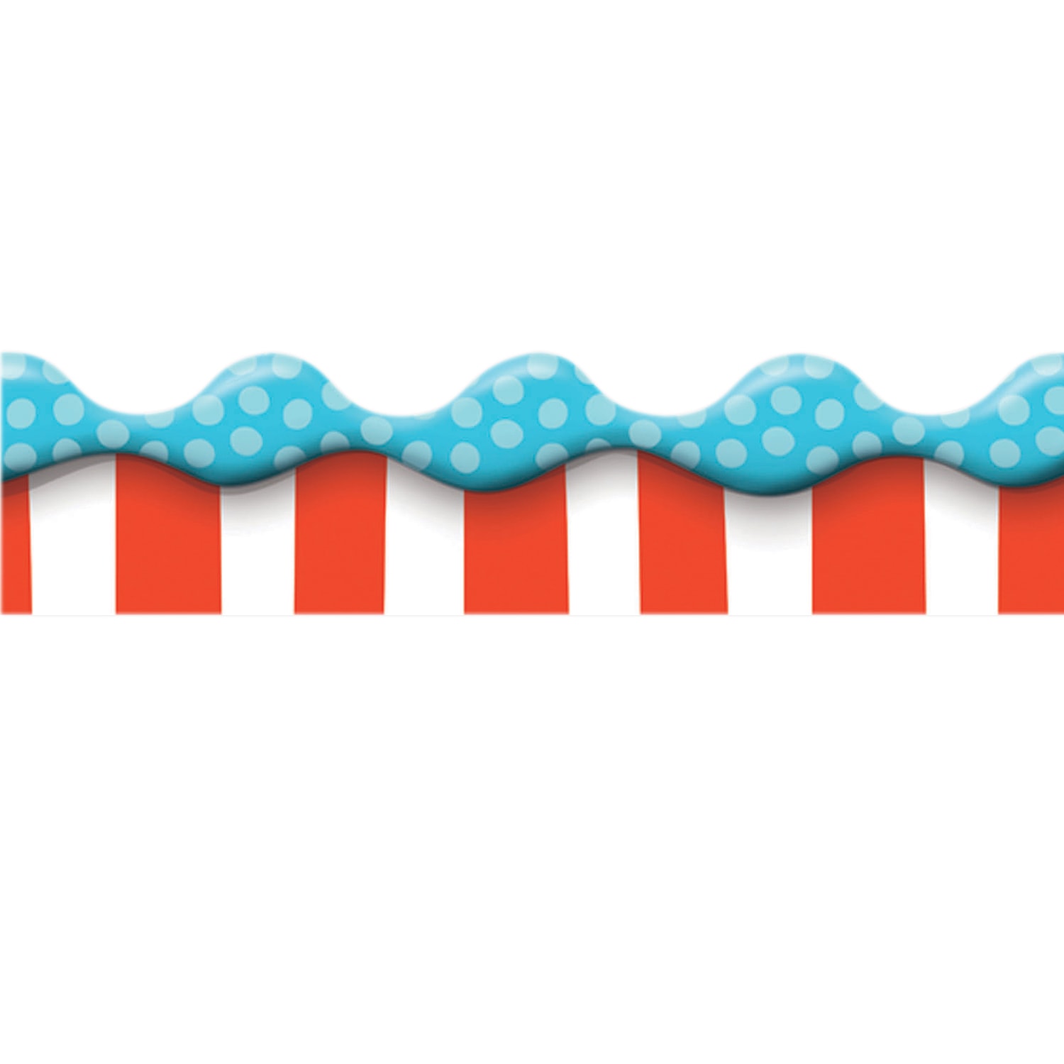 Eureka School Extra Wide Die-Cut Deco Trim, Dr. Seuss Dimensional Look, 12 Strips Per Pack, Set Of 3 Packs - Image 3