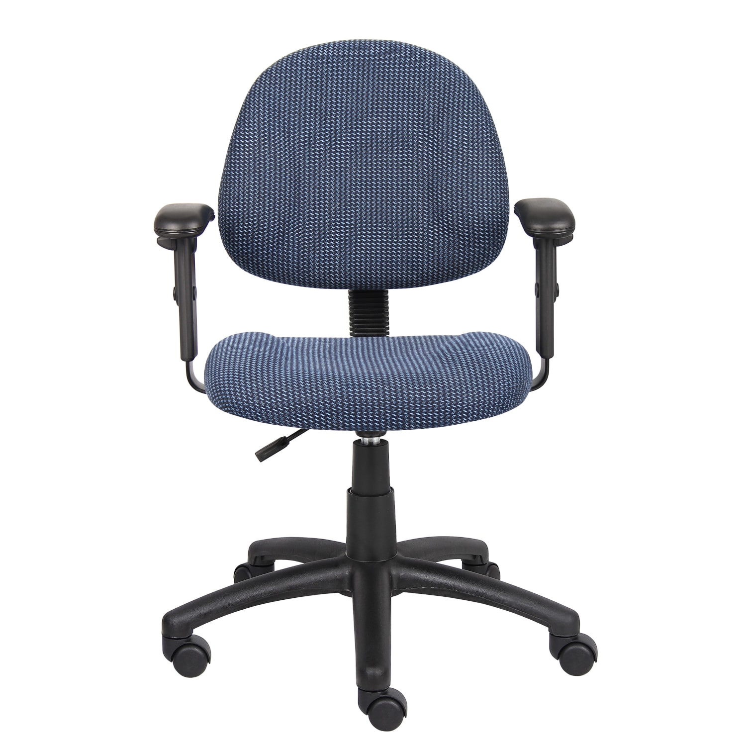 Boss Office Products Posture Mid Back Task Chair BlackBlue PopularChairscom