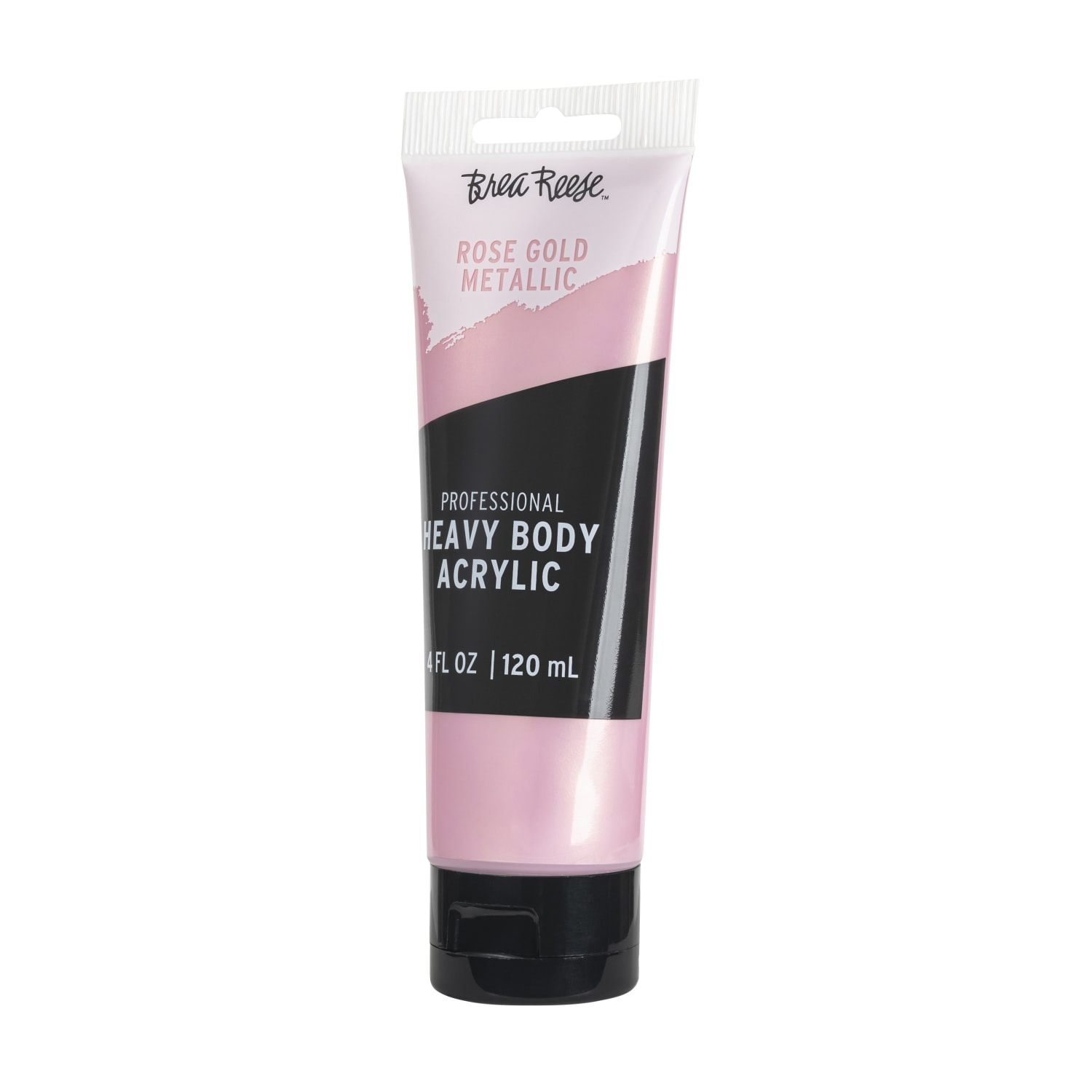 Brea Reese Professional Heavy-Body Acrylic Paint, 4 Oz, Rose Gold - Image 3
