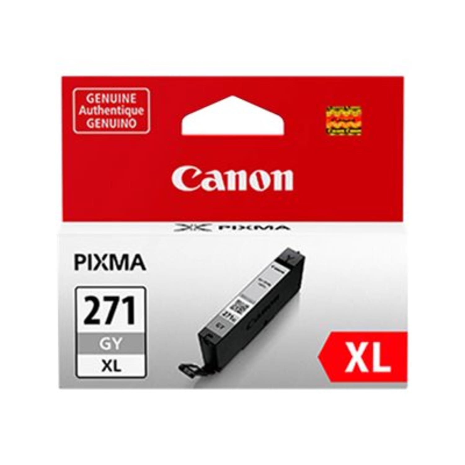Canon CLI-271XL Gray High-Yield Ink Tank, 0340C001 - Image 4