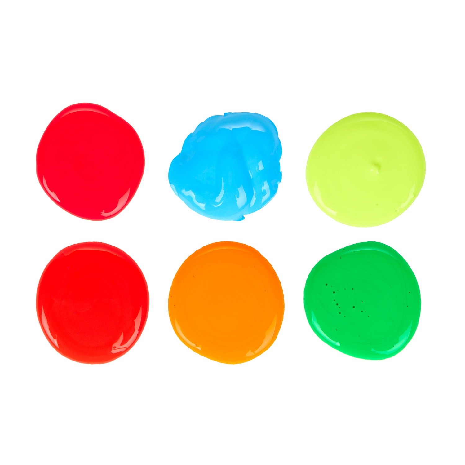 Crayola Premier Tempera Assorted Fluorescent Paint, Set Of 6 - Image 4
