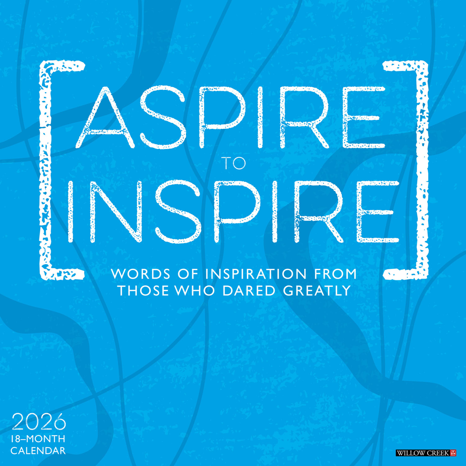 2026 Willow Creek Press Inspirational Monthly Wall Calendar, 12in x 12in, Aspire to Inspire, January To December, 49945 - Image 3