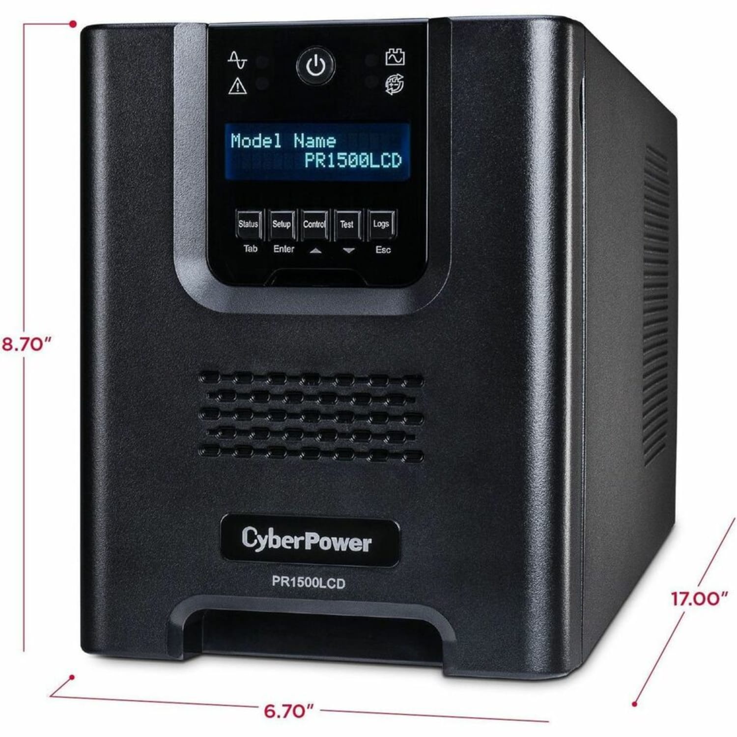CyberPower Smart App Sinewave UPS Series, Black, PR1500LCD - Image 4