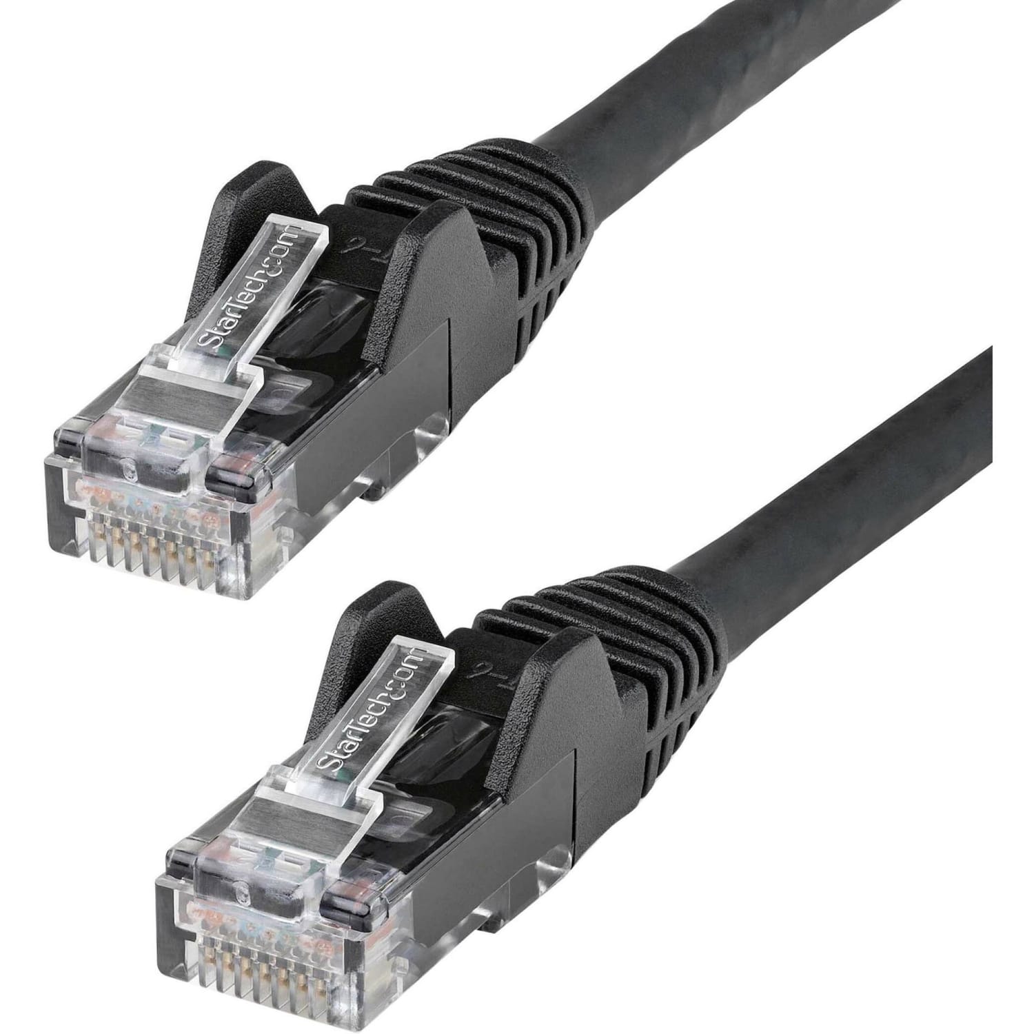 StarTech.com 35ft CAT6 Ethernet Cable - Black Snagless Gigabit - 100W PoE UTP 650MHz Category 6 Patch Cord UL Certified Wiring/TIA - 35ft Black CAT6 Ethernet cable delivers Multi Gigabit 1/2.5/5Gbps & 10Gbps up to 160ft - 650MHz - Image 5