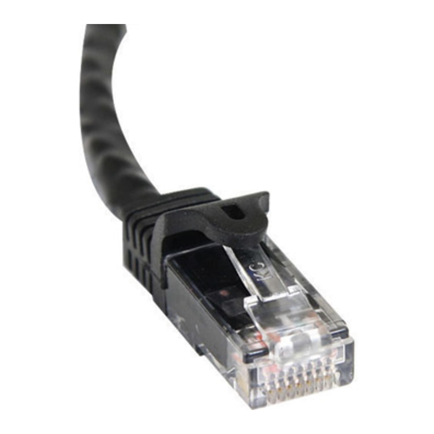 StarTech.com 35ft CAT6 Ethernet Cable - Black Snagless Gigabit - 100W PoE UTP 650MHz Category 6 Patch Cord UL Certified Wiring/TIA - 35ft Black CAT6 Ethernet cable delivers Multi Gigabit 1/2.5/5Gbps & 10Gbps up to 160ft - 650MHz - Image 3