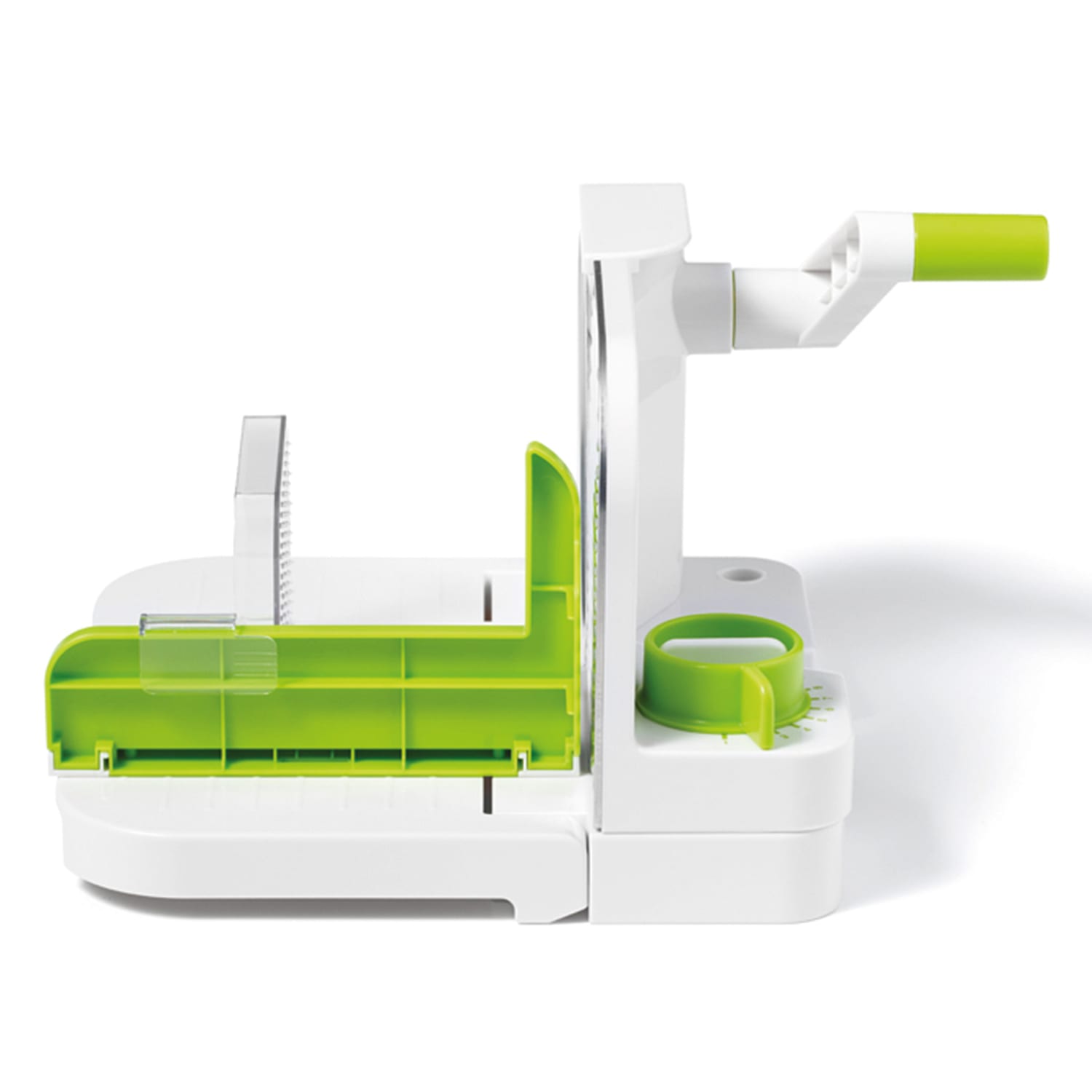 Starfrit 092968-002-0000 Manual Deli Slicer, Green/White